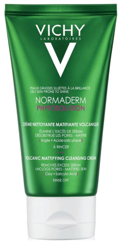 *Нормадерм Фітосолюшн, матуючий крем-гель для очищення та зменшення жирного блиску шкіри обличчя, 125 мл