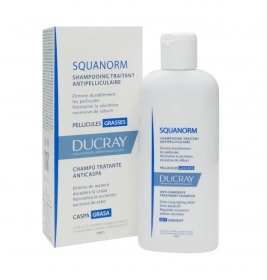 *Шампунь Дюкрей Скванорм від жирної лупи 200 мл