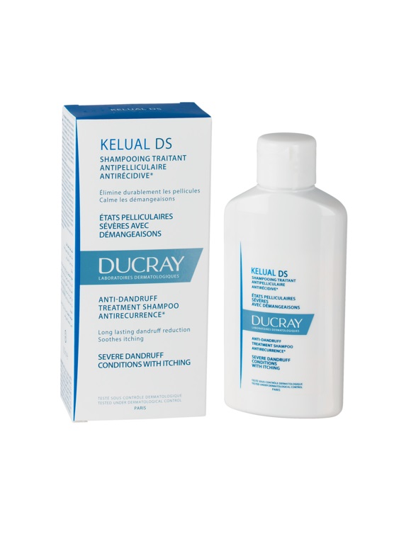 *Шампунь Дюкрей Келюаль DS від сильної лупи та сверблячки голови 100мл