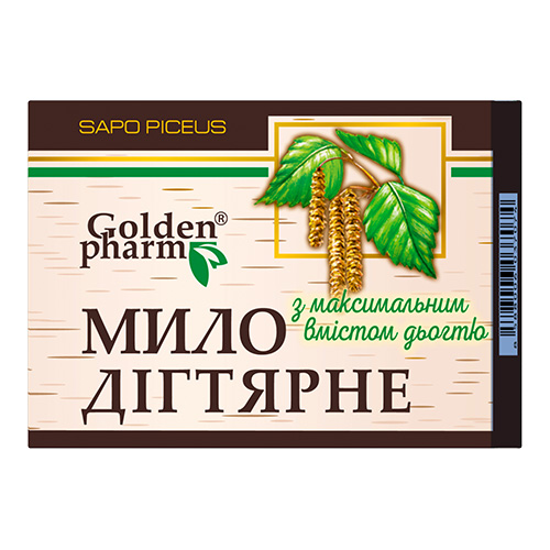 *Мыло Дегтярное 70г ГолденФарм *Мыло Дегтярное 70г ГолденФарм
