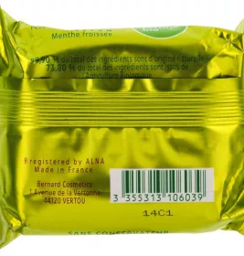 *Мыло MA PROVENCE Био-Органичное освежающее с зеленой глиной и ментолом 75 г