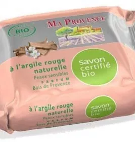 *Мыло MA PROVENCE Био-Органичное с красной глиной и ароматом прованского леса 75 г