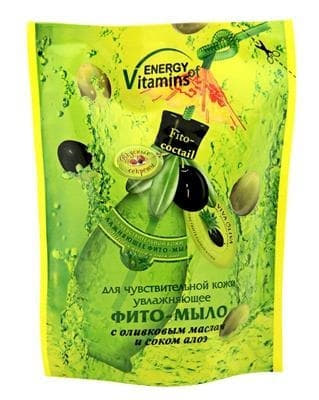 *Фіто-мило Оливкова серія  Зволожуючий для чутливої шкіри 275/400 мл