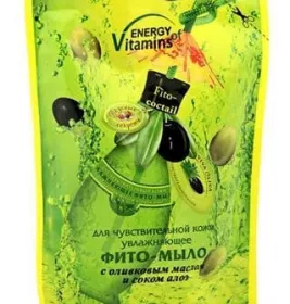 *Фіто-мило Оливкова серія  Зволожуючий для чутливої шкіри 275/400 мл