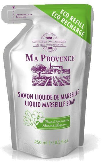 *Мыло MA PROVENCE Жидкое Марсельское запаска цветок Миндаля 250 мл