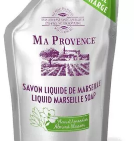 *Мыло MA PROVENCE Жидкое Марсельское запаска цветок Миндаля 250 мл
