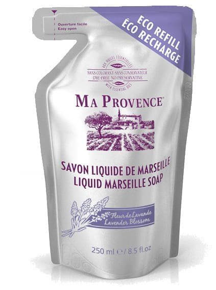 *Мыло MA PROVENCE Жидкое Марсельское запаска цветок Лаванды 250 мл *Мыло MA PROVENCE Жидкое Марсельское запаска цветок Лаванды 250 мл