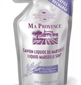 *Мыло MA PROVENCE Жидкое Марсельское запаска цветок Лаванды 250 мл