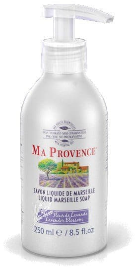 *Мыло MA PROVENCE Жидкое Марсельское с дозатором цветок Лаванды 250 мл