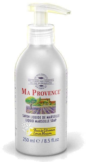*Мыло MA PROVENCE Жидкое Марсельское с дозатором цветок Лимона 250 мл