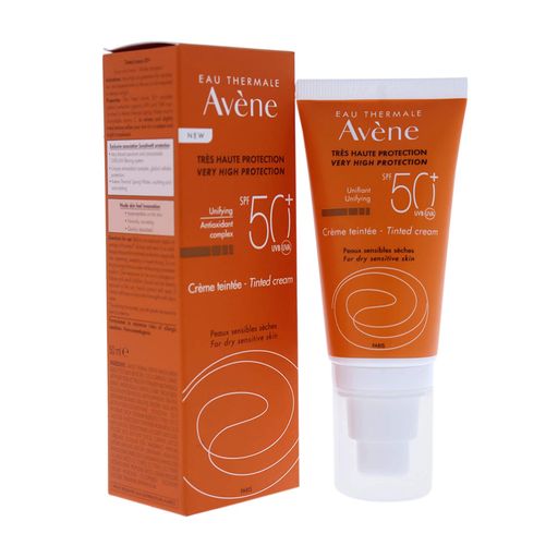 Крем Avene тонуючий сонцезахисний SPF50+ 50мл
