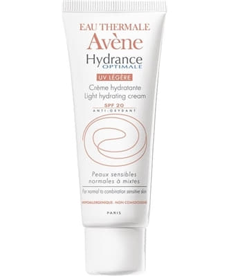*Крем Avene Гідранс Оптималь легкий SPF 20 для нормальної та комбі шкіри 40мл