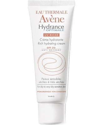 *Крем Avene Гідранс Оптималь насичений SPF 20 для сухої та дуже сухої шкіри 40мл