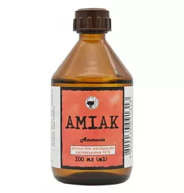*Аміак р-н спирт. 10% флак. 100мл Житомир
