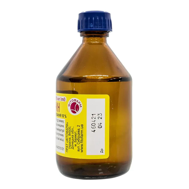 Аммиака раствор 10% по 100 мл во флаконе - Фитофарм