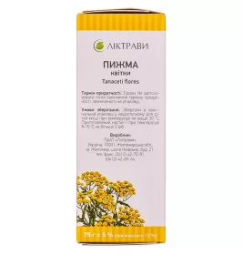 Піжми квітки по 75 г у пачці - Ліктрави