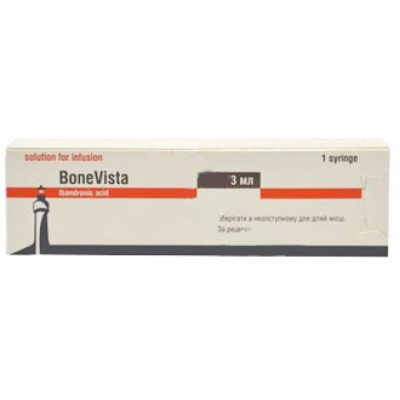 Боневіста розчин для ін'єкцій 1 мг/мл по 3 мл у шприці з голкою 1 шт.