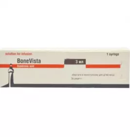 Боневіста розчин для ін'єкцій 1 мг/мл по 3 мл у шприці з голкою 1 шт.