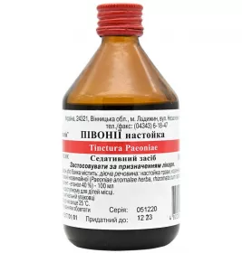 Півонії настойка по 100 мл у флаконі 1 шт. - Біолік