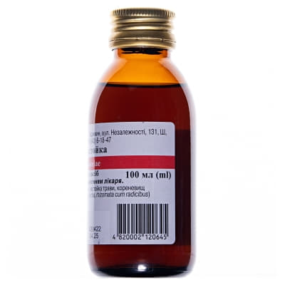 Пиона настойка по 100 мл во флаконе 1 шт. - Луганская ФФ