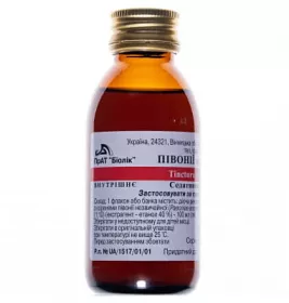 Півонії настойка по 100 мл у флаконі 1 шт. - Луганська ФФ