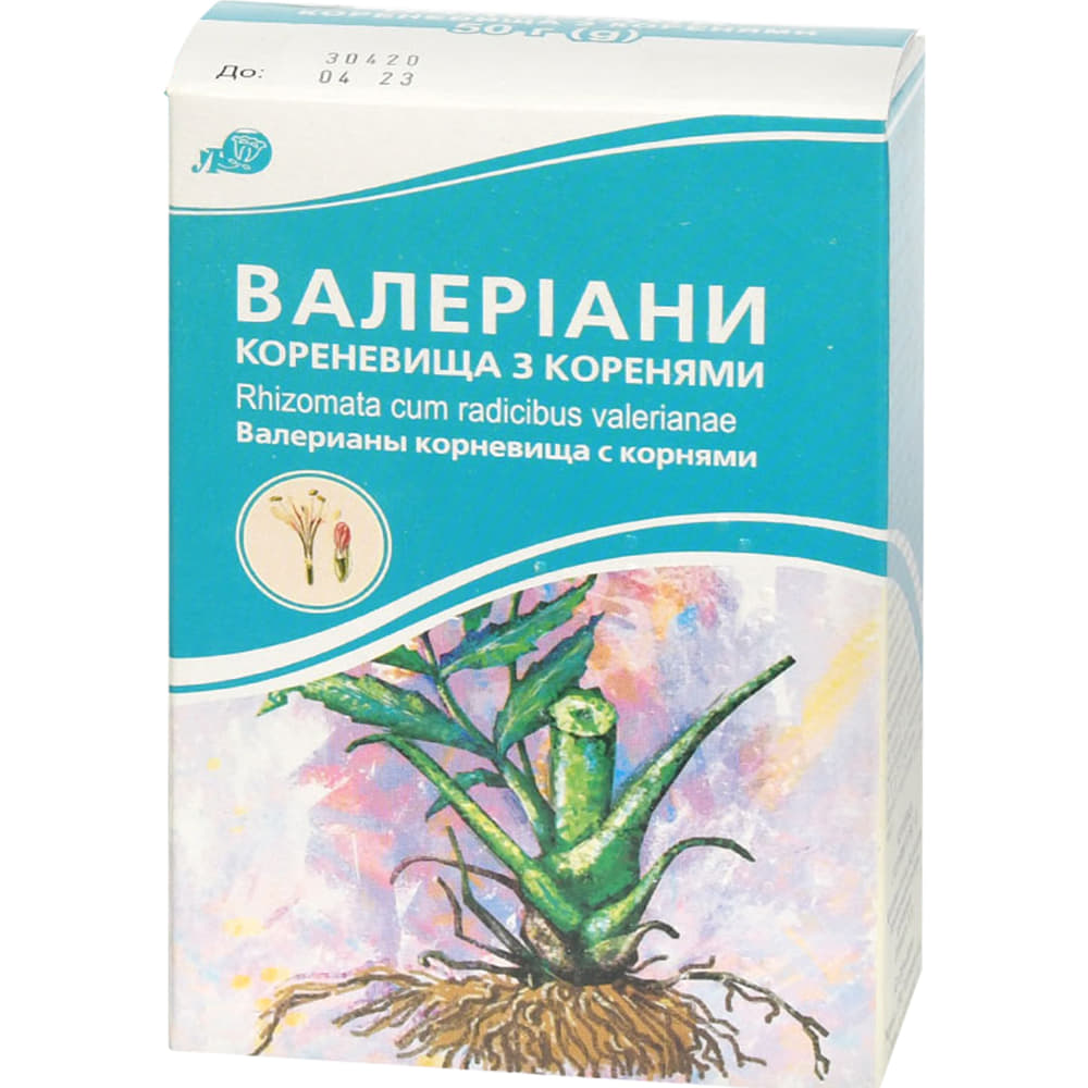 *Валеріани корінь 50г Лубнифарм