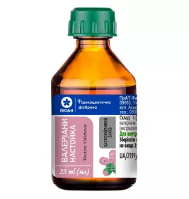 Валеріани настоянка по 25 мл у флаконі - Віола