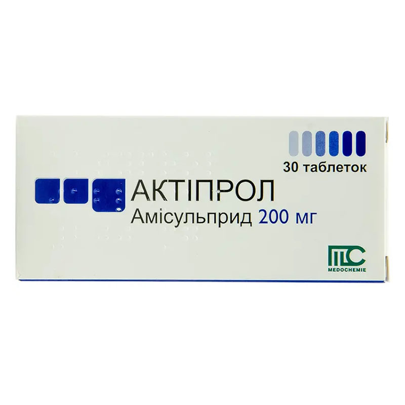 Актіпрол табл.200мг №30