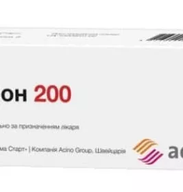 Солерон 200 таблетки по 200 мг 10 шт.