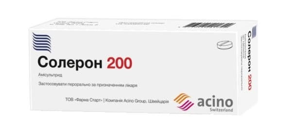 Солерон 200 таблетки по 200 мг 10 шт.