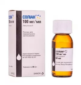 Соліан розчин по 60 мл у флаконі 1 шт.