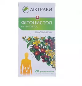 Фитоцистол сбор по 1.5 г в фильтр-пакетиках 20 шт. - Лектравы