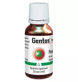 Гентос краплі по 20 мл у флаконі 1 шт.