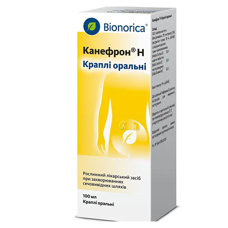 Канефрон Н капли по 100 мл во флаконе 1 шт.