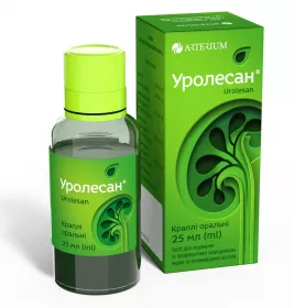 Уролесан краплі ор. по 25 мл у флаконі 1 шт.