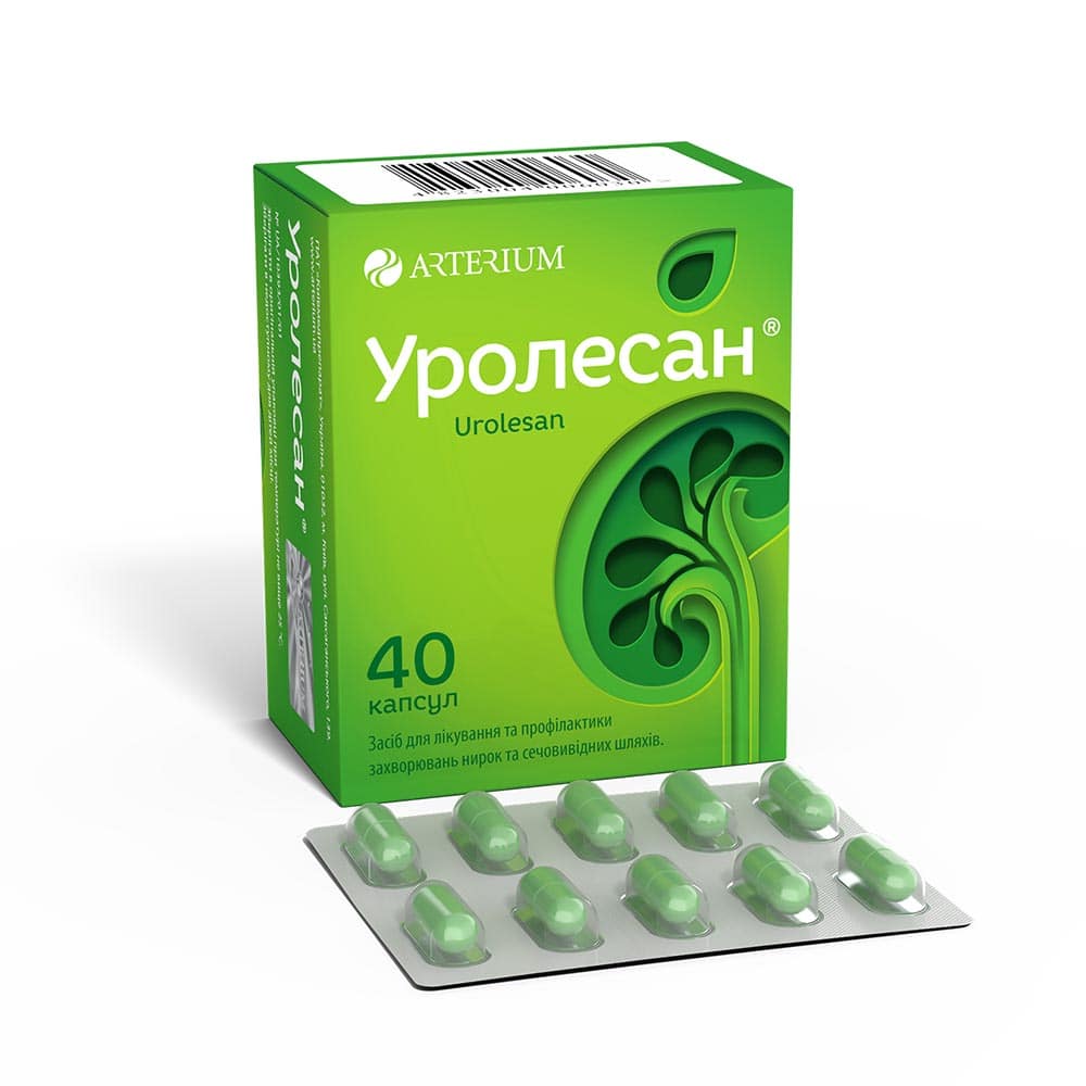 Уролесан капсули 40 шт. (10х4)