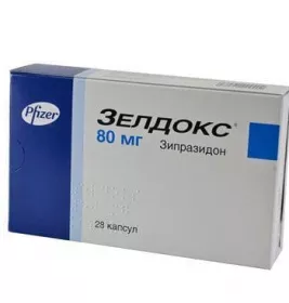 Зелдокс капсулы по 80 мг 28 шт. (14х2)