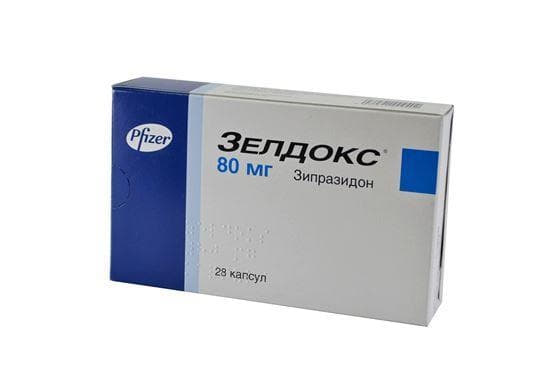 Зелдокс капсулы по 80 мг 28 шт. (14х2) Зелдокс капсулы по 80 мг 28 шт. (14х2)