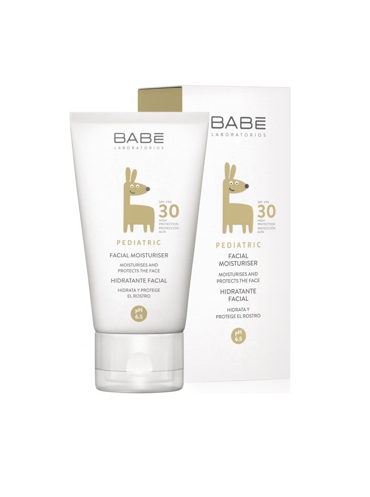 *Крем BABE PEDIATRIC Зволожуючий дитячий крем для обличчя SPF 30+ 50мл