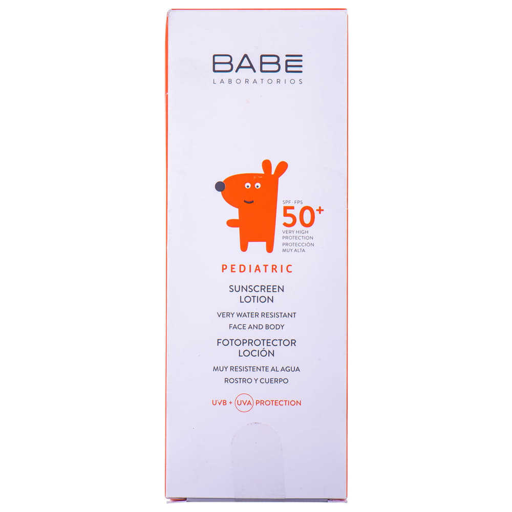 *Лосьон BABE PEDIATRIC Детский солнцезащитный SPF 50+ 100мл