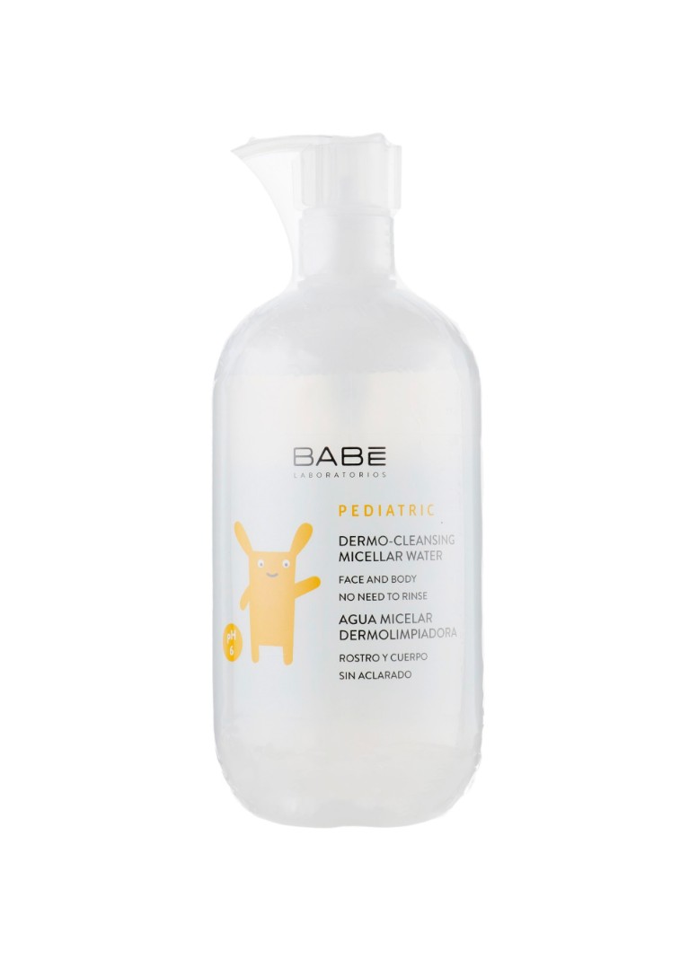 *Вода BABE PEDIATRIC Мицеллярна для деликатного очищения детской кожи 500мл *Вода BABE PEDIATRIC Мицеллярна для деликатного очищения детской кожи 500мл
