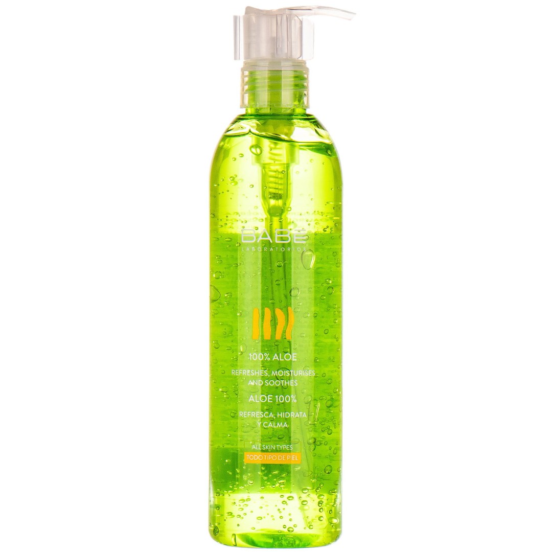 *Гель BABE для тіла освіжаючий з алое вера 100% 300мл