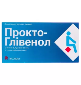 Прокто-Глівенол свічки по 400 мг 10 шт.