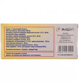 Гемороль свічки 12 шт. (6х2)