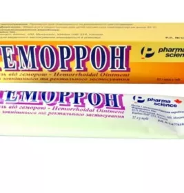 Геморрон мазь по 57 г у тубах