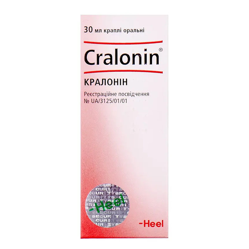 Кралонін краплі по 30 мл у флаконі 1 шт.