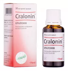 Кралонін краплі по 30 мл у флаконі 1 шт.