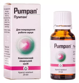 Пумпан краплі по 20 мл у флаконі 1 шт.