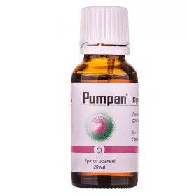 Пумпан краплі по 20 мл у флаконі 1 шт.