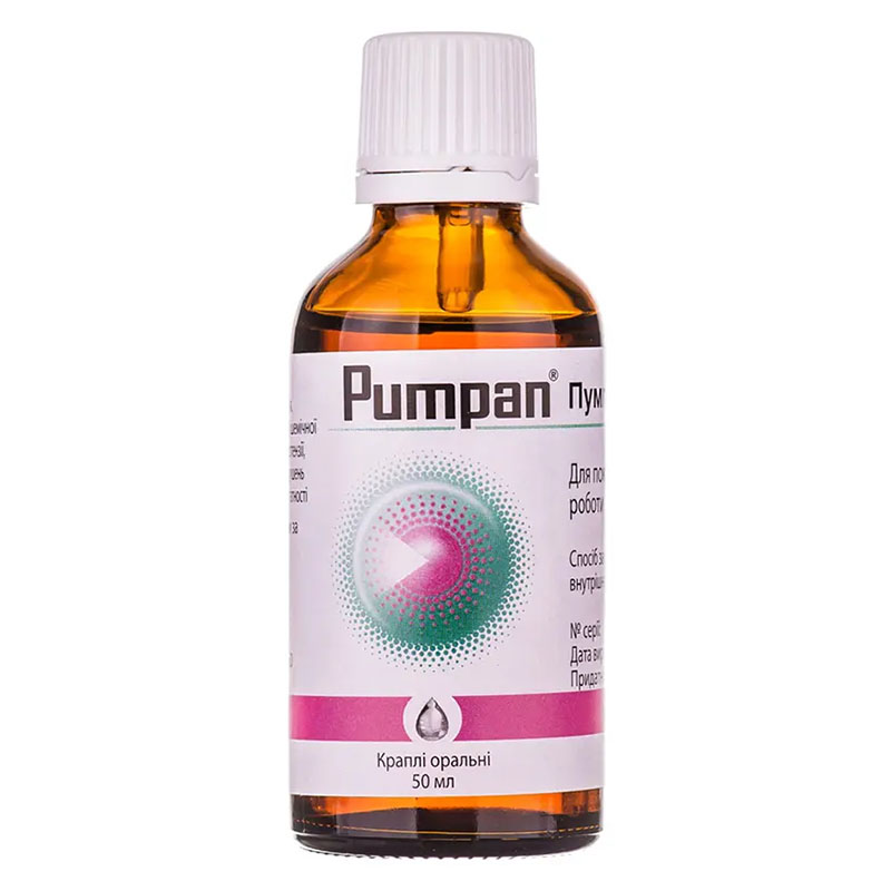 Пумпан краплі по 50 мл у флаконі 1 шт.